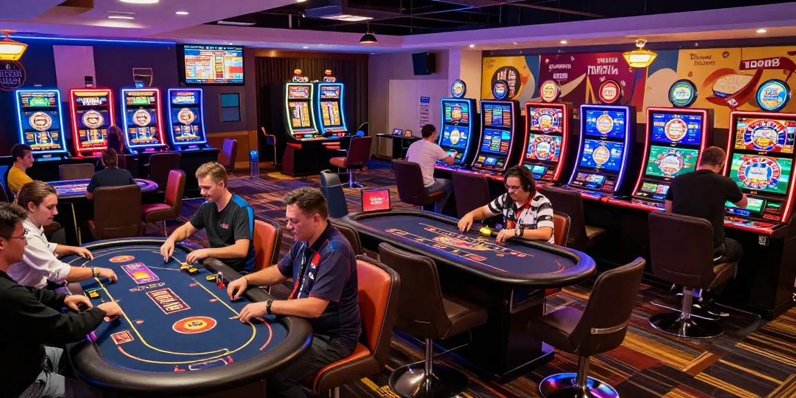 ku88 gaming floor with diverse players enjoying live dealer games and vibrant atmosphere